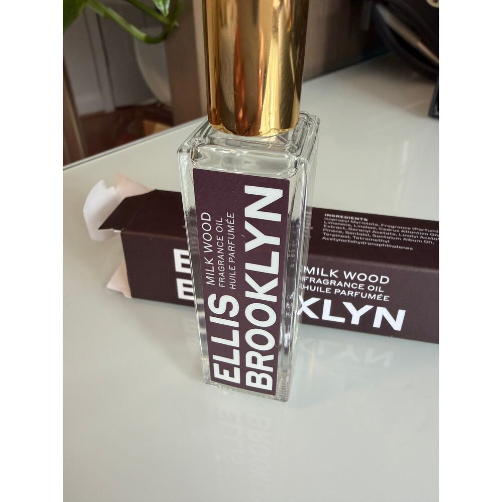 Ellis Brooklyn Milk Wood Rollerball NIB 15ml Woody Musk Oil - Picture 6 of 7